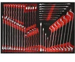 KS Tools Schraubenschl&uuml;ssel-Satz in Schaumstoffeinlage, 50-tlg.