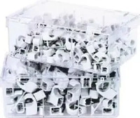 Heidemann Nagelschelle, weiss, 4-7 mm, Nagell&auml;nge 25mm a 100 Stk.