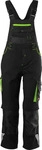 Fortis Latzhose Kinder PERFORMANCE 24 Gr. 98-104 schwarz/gr&uuml;n