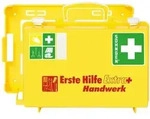 S&ouml;hngen Erste-Hilfe-Koffer Extra+Handwerk, DIN 13157, gelb