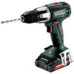 Metabo Akku-Schlagbohrschrauber SB 18 LT Compact, metaBOX 145, 18V 2x2Ah Li-Power +