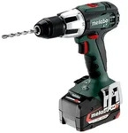 Metabo Akku-Schlagbohrschrauber SB 18 LT, metaBOX 145, 18V 2x4Ah Li-Power + ASC 55