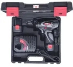 KS Tools 1/4 Akku-Bit-Schrauber, 24Nm, 400 U/min 10,8V, mit 2 Akkus und 1 Ladeger&auml;t