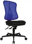 TOPSTAR Drehstuhl Head Point SY schwarz/blau,Netzr.