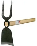 Idealspaten Gartenhacke Breitblatt 2sp Zink St350 mm
