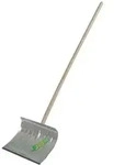 Freund Victoria Aluminium-Schneeschieber Profi, 500 mm breit, mit Holzstiel