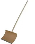 Freund Victoria Sperrholz-Schneeschieber Profi, 550 mm breit, mit Holzstiel