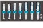 Hazet Steckschl&uuml;ssel Satz 3/8 (10 mm) Vierkant hohl, Au&szlig;en