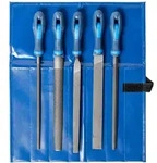 PFERD TOOLS Werkstattfeilen-Set WR 5-tlg. in Rolltasche 250mm Hieb 3 f&uuml;r