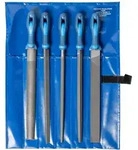 PFERD TOOLS Werkstattfeilen-Set 5-tlg. in Rolltasche 300mm Hieb 2 universell zum