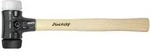 Wiha Schonhammer Safety mittelweich/sehr hart mit Hickory-Holzstiel, Rund-Schlagkopf