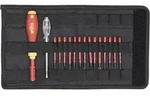 Wiha Schraubendreher mit Bithalter SoftFinish electric slimVario gemischt 17-tlg.