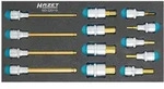 Hazet Schraubendreher-Steckschl&uuml;sseleinsatz Satz 163-220/13, 1/2 (12,5 mm) Vierkant