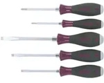 Wiha Schraubendreher Set MicroFinish Schlitz, Phillips mit durchgehender