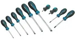 Hazet Schraubendreher Satz HEXAnamic 802/10, Schlitz Profil, Kreuzschlitz Profil PH,