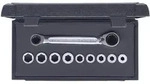 KS Tools GEARplus Doppel-Ratschenringschl&uuml;ssel-Satz umschaltbar 10-tlg.