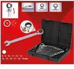 KS Tools GEARplus Ratschenringmaulschl&uuml;ssel-Satz, umschaltbar,12-tlg