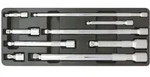 KS Tools 1/4+3/8+1/2 CHROMEplus Kipp-Verl&auml;ngerungs-Satz, 9-tlg
