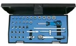 Gedore Steckschl&uuml;ssel-Satz 1/4 36-tlg. 6-kant IN-TX-ITX