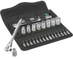 Wera 8100 SA 8 Zyklop Metal-Knarrensatz, Umschalthebel, 1/4-Antrieb, metrisch,