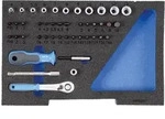 Gedore Steckschl&uuml;ssel-Satz 1/4 in 1/2 L-BOXX 136 Modul