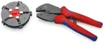 Knipex MultiCrimp Crimpzange mit Wechselmagazin, mit Mehrkomponenten-H&uuml;llen,
