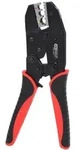 KS Tools Crimpzange f&uuml;r isolierte Kabelschuhe, 220 mm