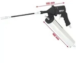 KS Tools Druckluft-Fettpresse mit flexiblem Schlauch und D&uuml;se