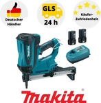 Makita Akku-Gasnagler GN420CLSE, 7,2 V, incl. 2x Akku 1,5 Ah, Ladeger&auml;t, Zubeh&ouml;r,