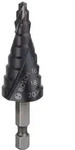 Bosch Stufenbohrer HSS-AlTiN, 4 - 20 mm, 4 mm, 70,5 mm, 9 Stufen