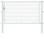 ALBERTS Einzeltor Flexo, feuerverzinkt, lichte BxH2000x1200, PF80x80/1900mm
