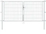 ALBERTS Doppeltor Flexo, feuerverzinkt, lichte BxH2500x1200, PF60x60/1700mm