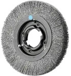 PFERD TOOLS POS Rundb&uuml;rste breit ungezopft RBU &Oslash;200x25xvariable Bohrung