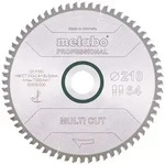 Metabo S&auml;geblatt multi cut - professional, 210x30, Z64 FZ/TZ, 5&deg;neg.