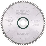 Metabo Kreiss&auml;geblatt multi cut - professional 250 x 30 x 2,8/1,8, 80 Z&auml;hne,