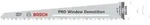 Bosch PRO Window Demolition S611DF S&auml;bels&auml;geblatt, 1,25 x 19 x 150 mm, 100-tlg.