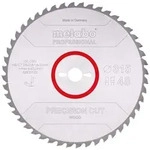 Metabo S&auml;geblatt precision cut wood - professional 315x2,8/1,8x30, Z48, Spanwinkel