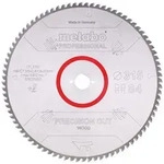 Metabo S&auml;geblatt precision cut wood - professional 315x2,4/1,8x30, Z84, Spanwinkel