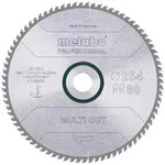Metabo Kreiss&auml;geblatt multi cut - professional 254 x 30 x 2,4/1,6, 80 Z&auml;hne,