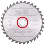 Metabo S&auml;geblatt precision cut wood - professional 250x2,8/1,8x30, Z34, Spanwinkel