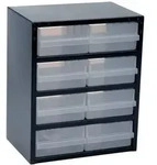 Raaco Schubladenmagazin Typ 8-2 B357xT255xH435 mm, mit 8 Schubladen 250-2
