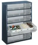 Raaco Schubladenmagazin mit 6 Laden Typ 150-03 blau