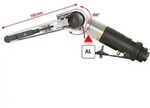 KS Tools Druckluft-Bandschleifer, 150 mm