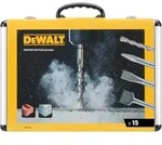 DeWalt Mei&szlig;el und Bohrer-Set 15-tlg. SDS-plus