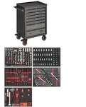 VIGOR Werkstattwagen Series L, mit Sortiment, V4560, 344-tlg., Anzahl...