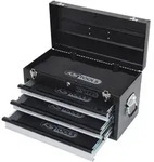 KS Tools Werkzeugtruhe mit 3 Schubladen-schwarz, L508xH255xB303 mm