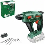 Bosch Akku-Bohrhammer Uneo Maxx, Solo Version, incl. Zubeh&ouml;r, Karton