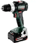 Metabo Akku-Bohrschrauber BS 18 LT BL, incl. 2x Akku Li-Power 4 Ah, Ladeger&auml;t,