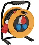 Brennenstuhl Brobusta CEE 1 IP44 Industrie-/Baustellen-Kabeltrommel, 40m aus
