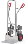fetra Alu-Treppenkarre, Schaufel 480 x 300 mm, Luftr&auml;der 260 x 85 und Radsterne